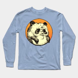 Grumpy panda Long Sleeve T-Shirt